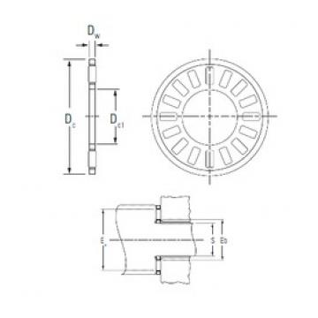 KOYO NTA-916 needle roller bearings