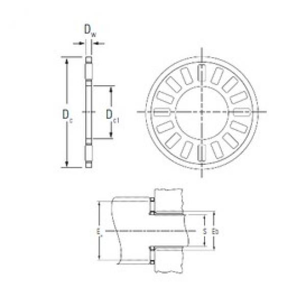 KOYO NTA-916 needle roller bearings #3 image