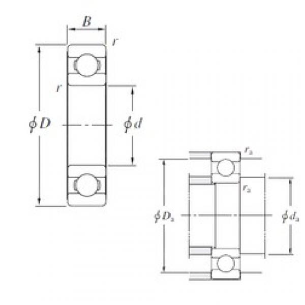 KOYO 16036 deep groove ball bearings #3 image